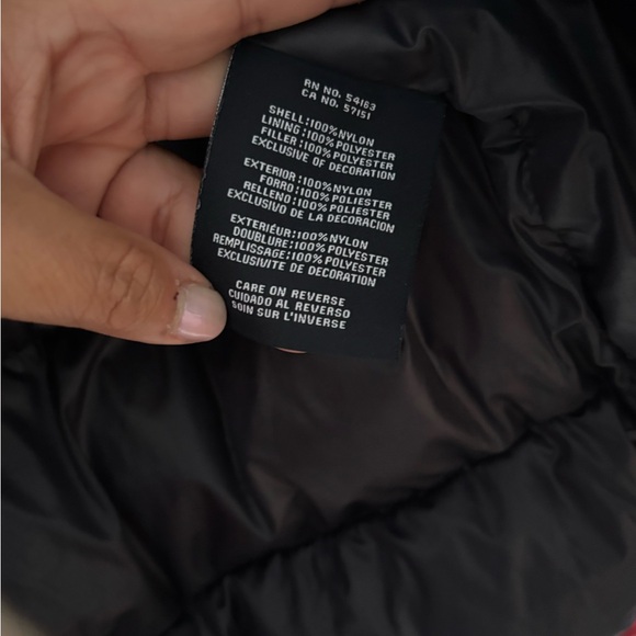 TOMMY HILFIGER Puffer Winter Jacket Red White Navy Color Block Retro Y2K Mens XL - Picture 6 of 12